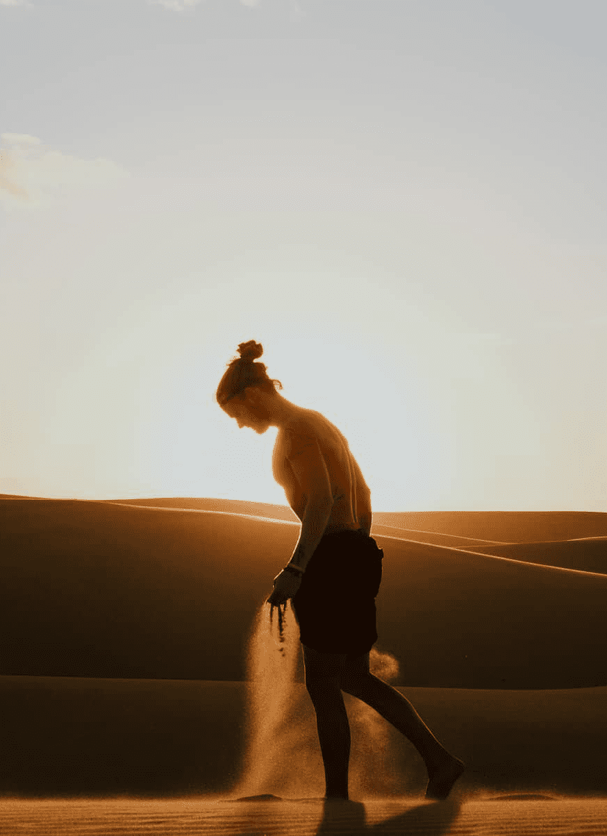 Fotograaf Stef Reynaert - Matthieu Bonne in de woestijn